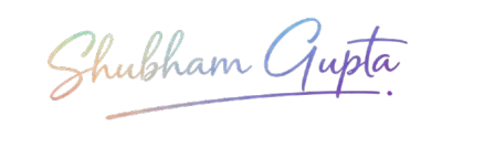 Shubham Gupta Signature